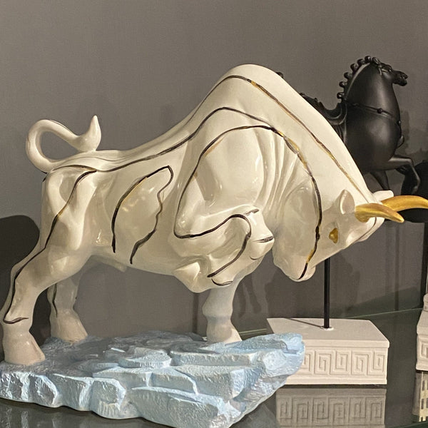 Crypto Bull Sculpture