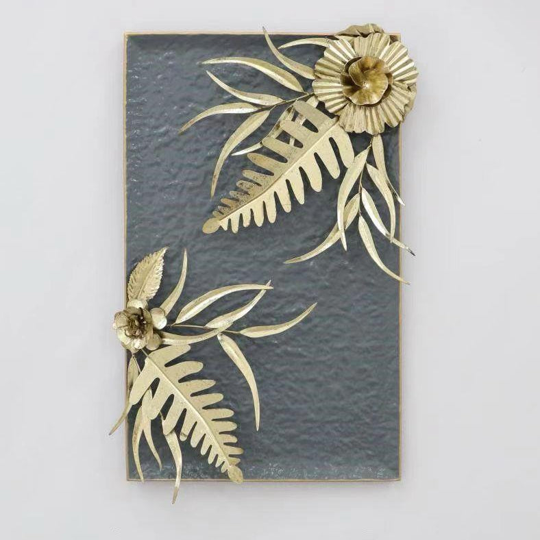 Metallic Wall Art Motive