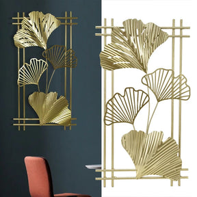 Gold Metal Wall Decor