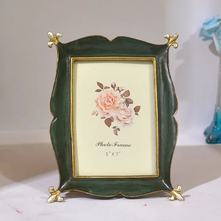 Ceramic Golden Photo Picture Frames