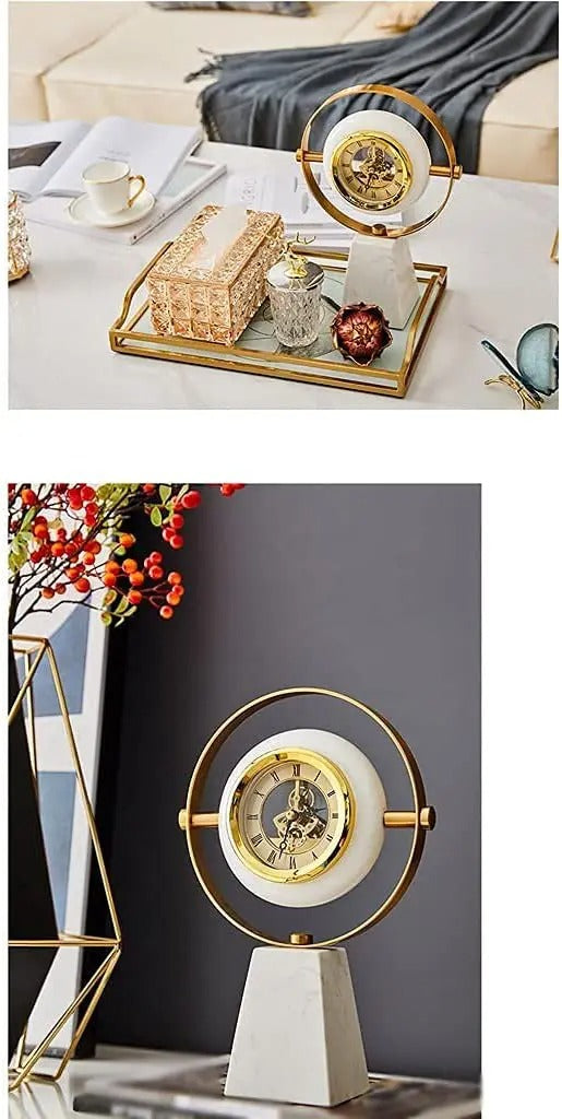 Office Luxurious Desk Clock Decor