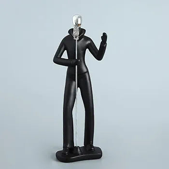 Lighting Fashion Resin Art Simging  Man Figure Home 1Pc