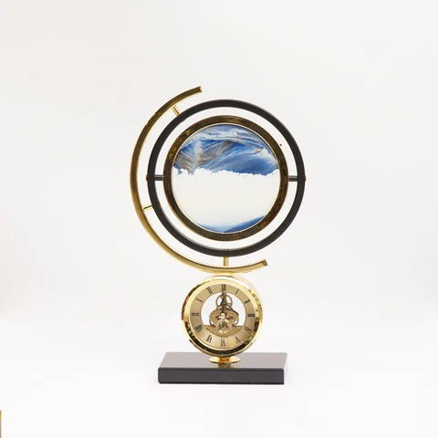 Eternal Sands Timepiece Lamp Clock