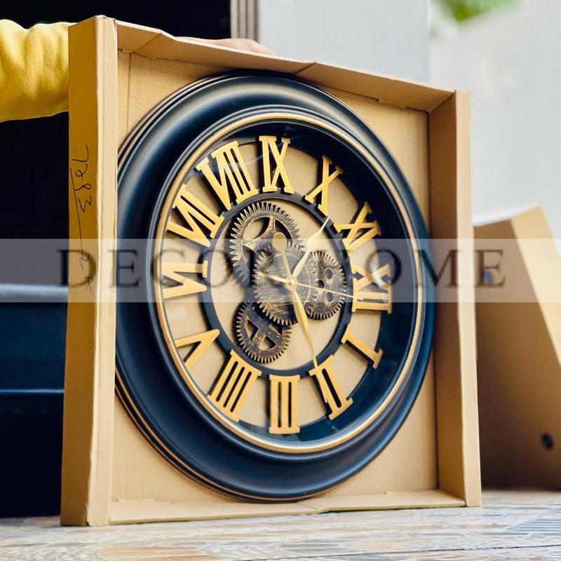 Floeburg Imported Gear Wall clock