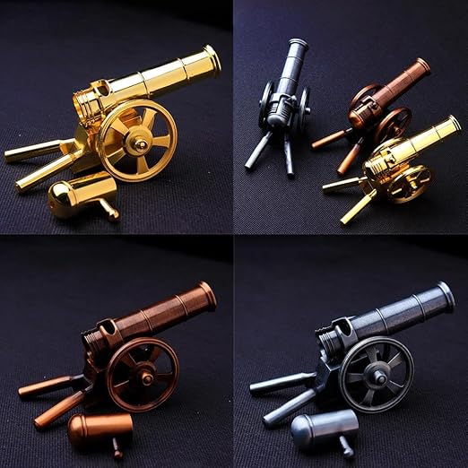 Metal Mini Cannon Ornament