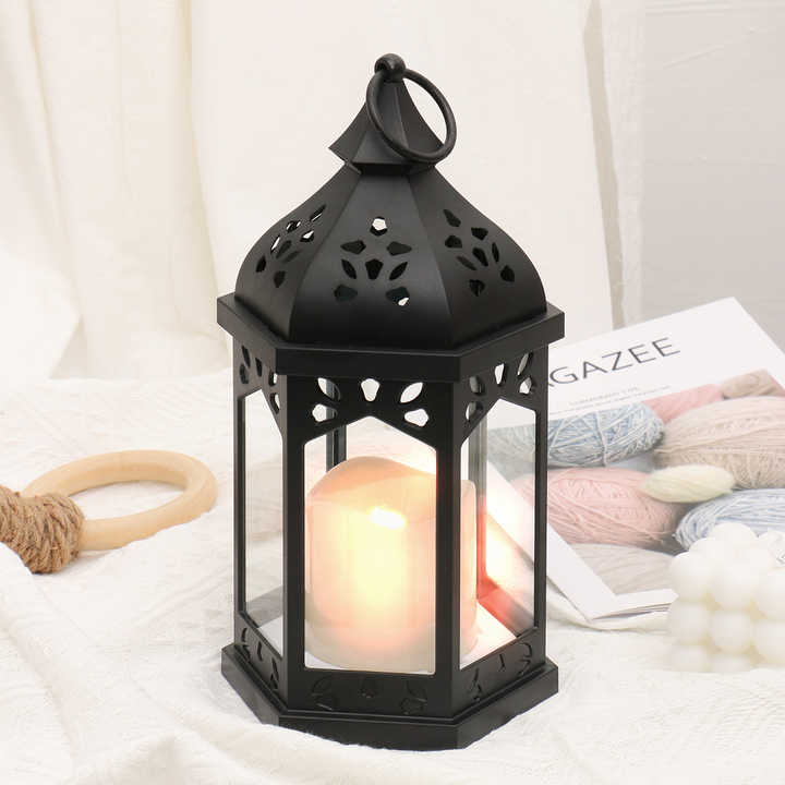 Retro Style Electric Candle Lantern