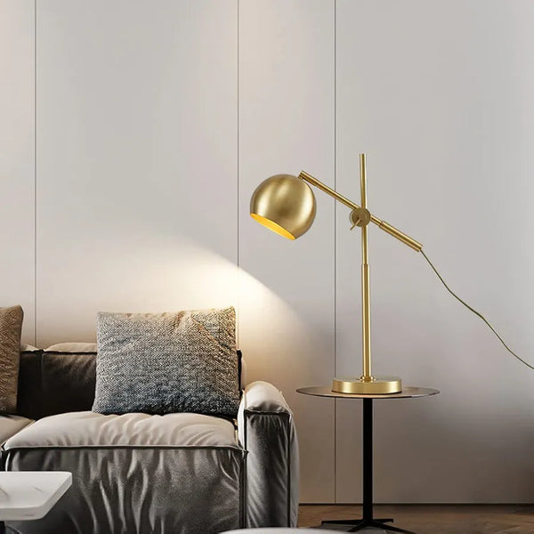 Gold Finishing Bedside Lamp