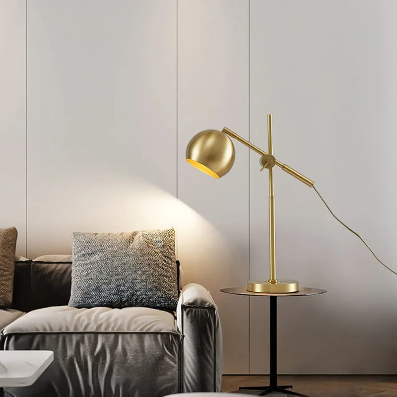 Gold Finishing Bedside Lamp