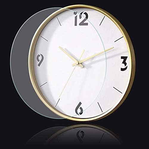 Decoration Metal Wall Clock with Mirror Glass