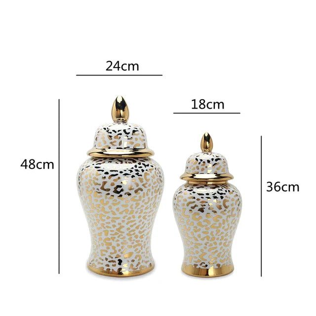 Stylish Ceramic Vase (Set Of 2)