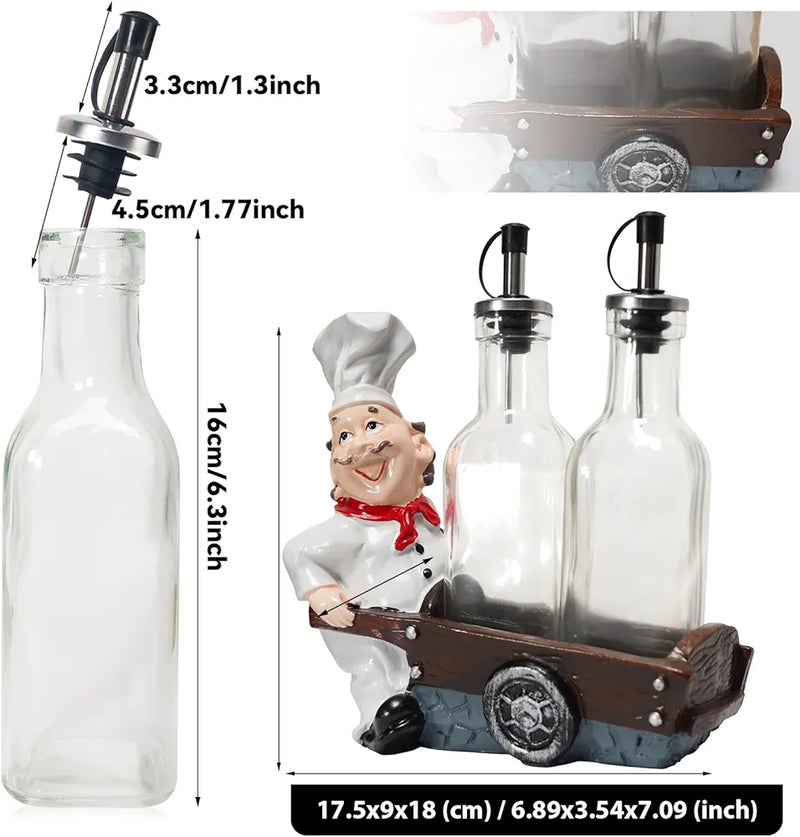 Olive Oil Dispenser Glass Bottle