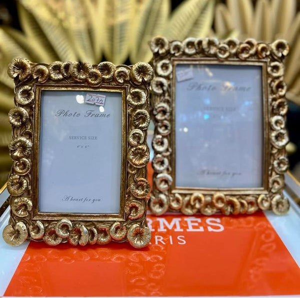 Exclusive Gold Picture Frame Resin ( 2pc)