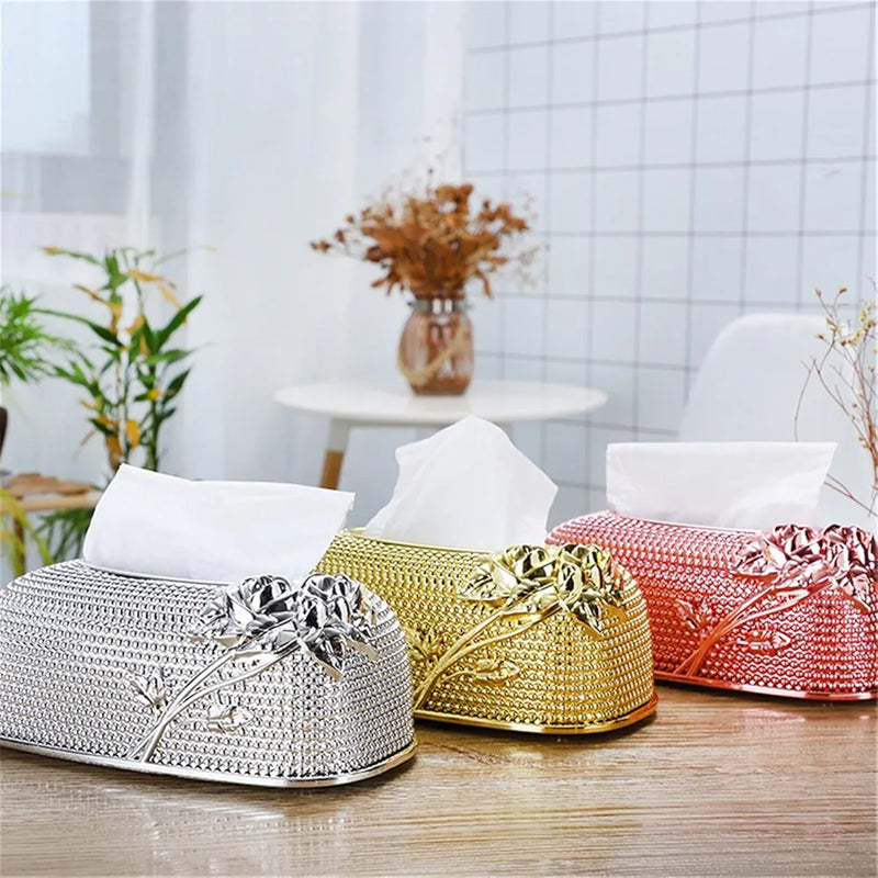 Gold Luxury  Tissue Box
