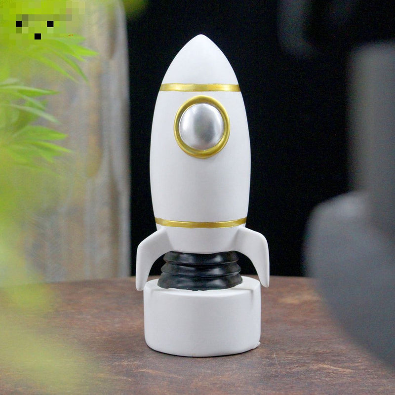 1 Pc Chasing Stardust Spacecraft Sculpture And Money Bank