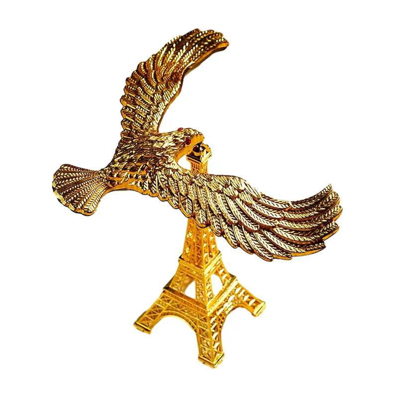 Eiffel Tower Eagle Bird Figurine Sculpture