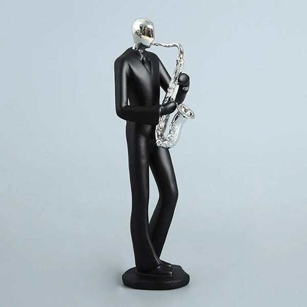 WINOMO Musician Saxophone Player Statue