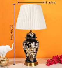 Classical Floral Table Lamp