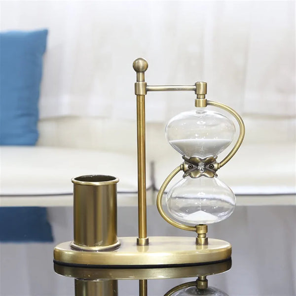 Retro Metal Sandglass Timer