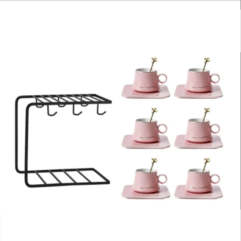 1Pc Coffee Cup with Spoon and Saucer