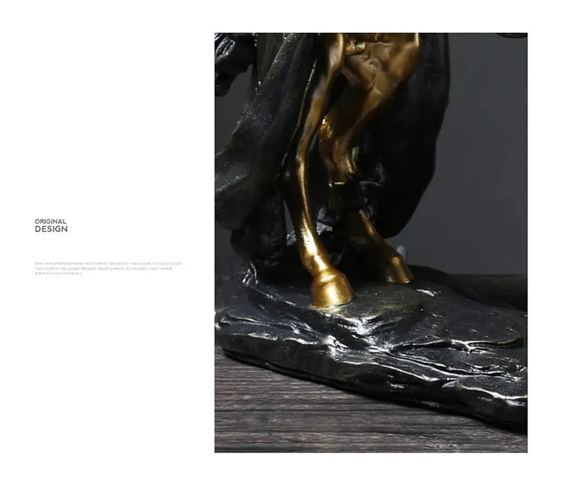 Medieval Knight Statue Sculpture