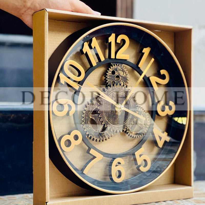 Round Decorative Analogue Wall Clock