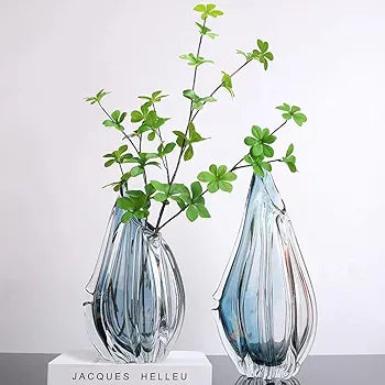 Correa Transparent Glass Vases