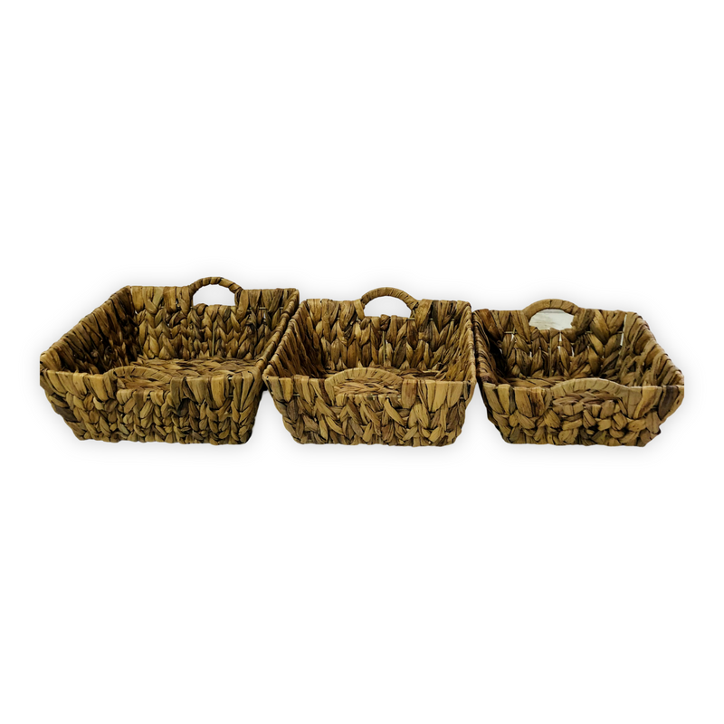 Jute Square Basket (Set of 3)