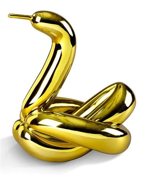 Balloon Swan (Gold)