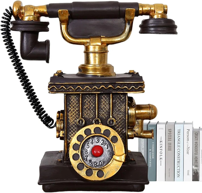 Large Creative Retro Decorative Phone Model Telephone