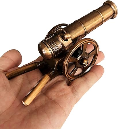 Metal Mini Cannon Ornament