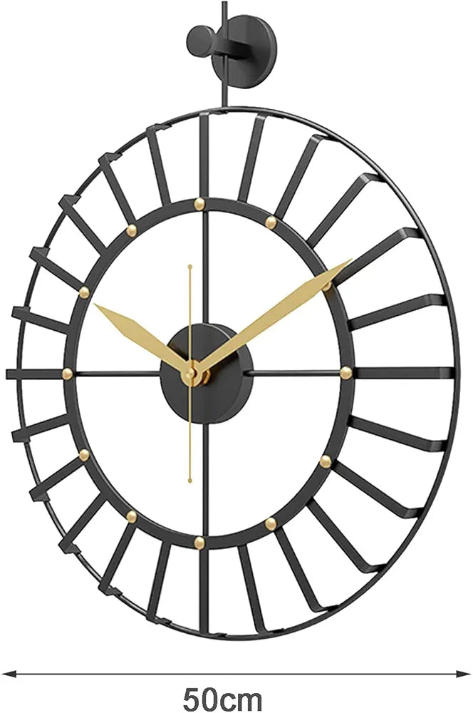 Round Wall Clock Without Numbers