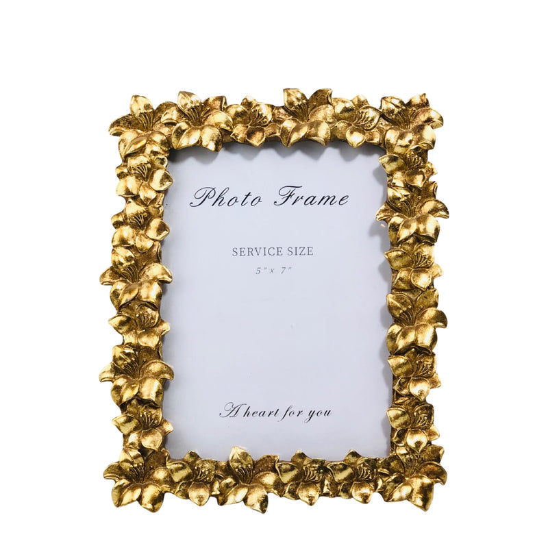 Floral Edge Photo Frame