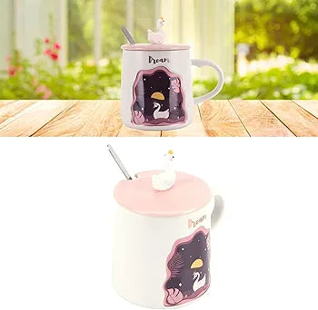 Ceramic Mug,Embossed Animal Cup Cartoon Cup Coffee Cup