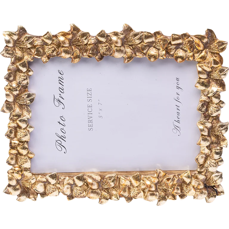 Floral Edge Photo Frame