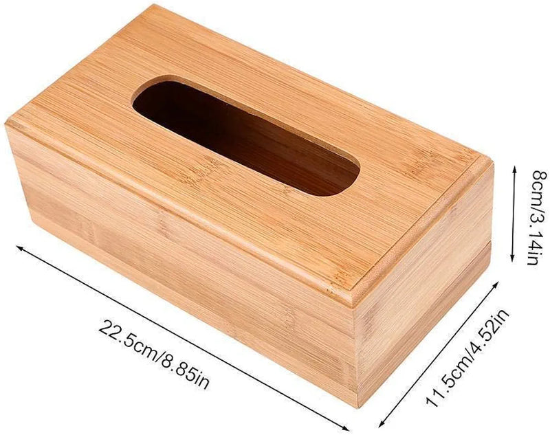 Bamboo Tissue Box