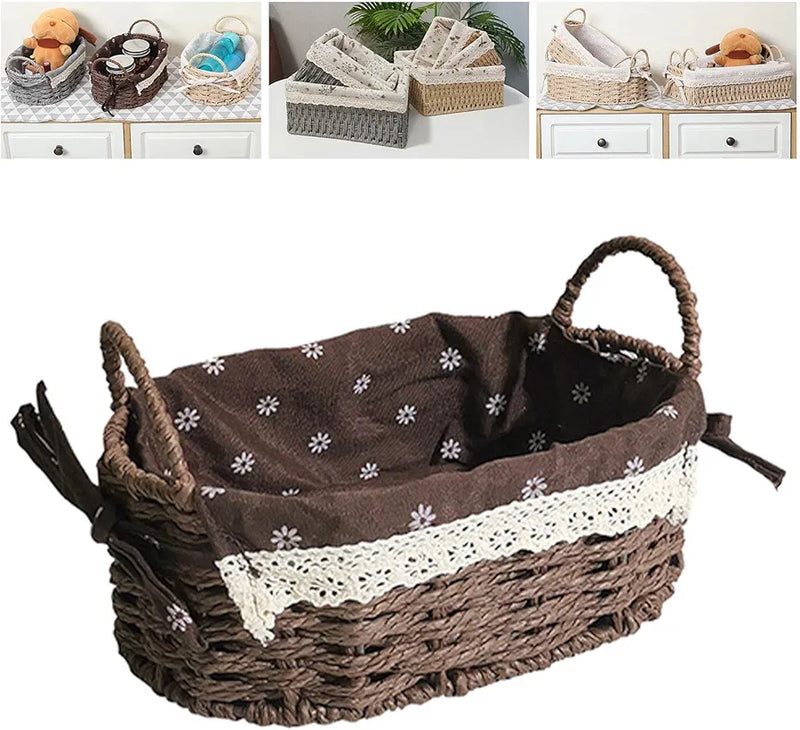 Multipurpose Rattan Storage Basket