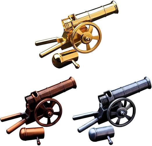 Metal Mini Cannon Ornament