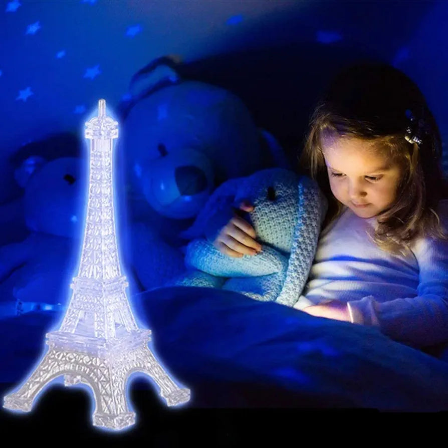 Eiffel Tower Night Light