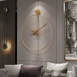 Unique Metal Wall Clock