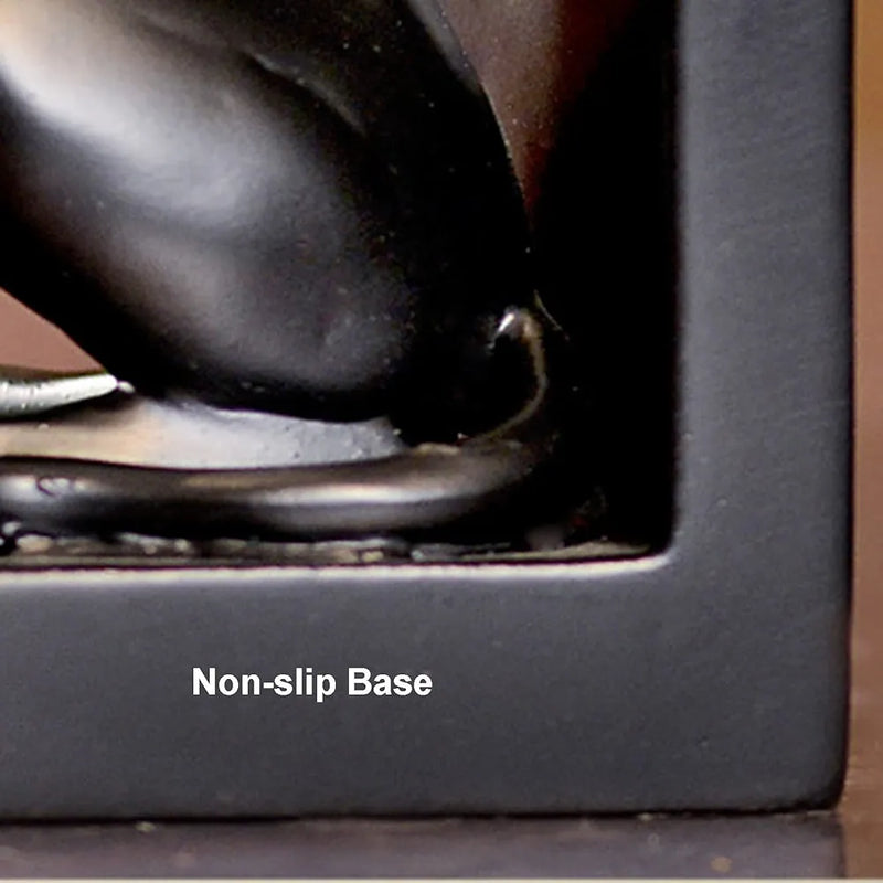 Decorative Sitting Dog Resin Bookend