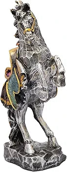 Standing Resin Horse Statue for Home Decor