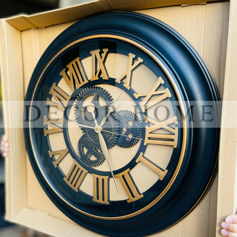 Floeburg Imported Gear Wall clock