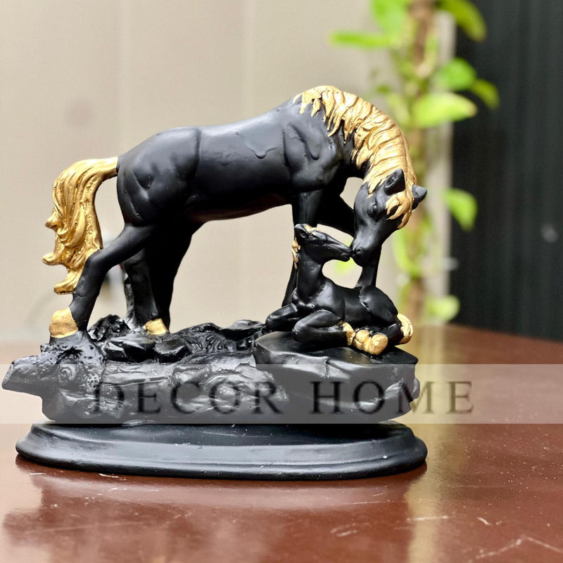 Majestic Midnight Stallion
