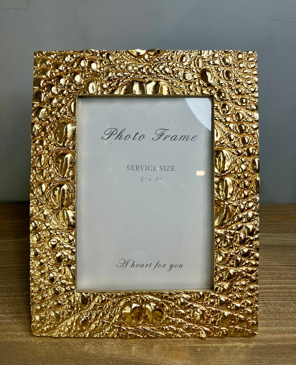 Risen Luxurious Gold 2pc Gift Photo Frame