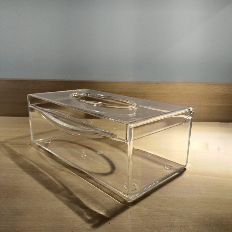 Elegant Clear Acrylic Tissue Box