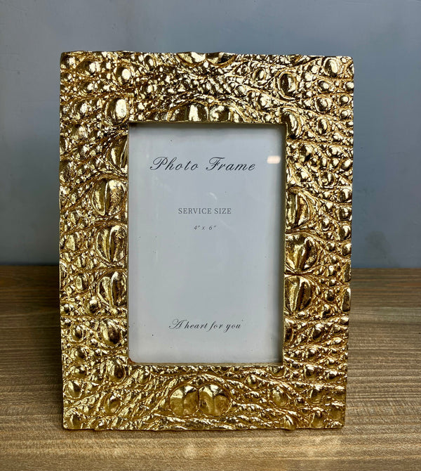 Risen Luxurious Gold 2pc Gift Photo Frame