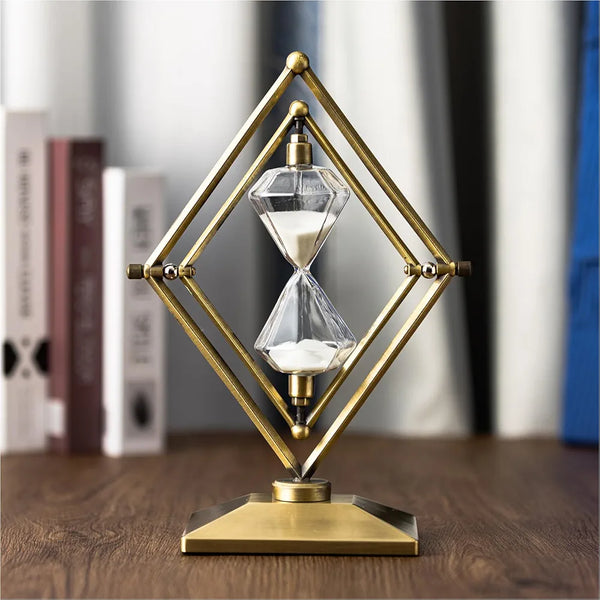 Rotatable Diamond Sand Timer Vintage Home Décor