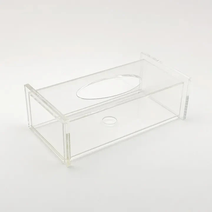 Elegant Clear Acrylic Tissue Box