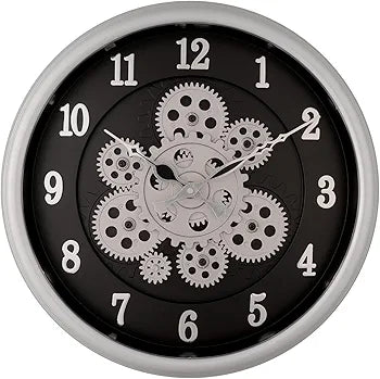 Umi Moving Gear Wall Clock for Living Room