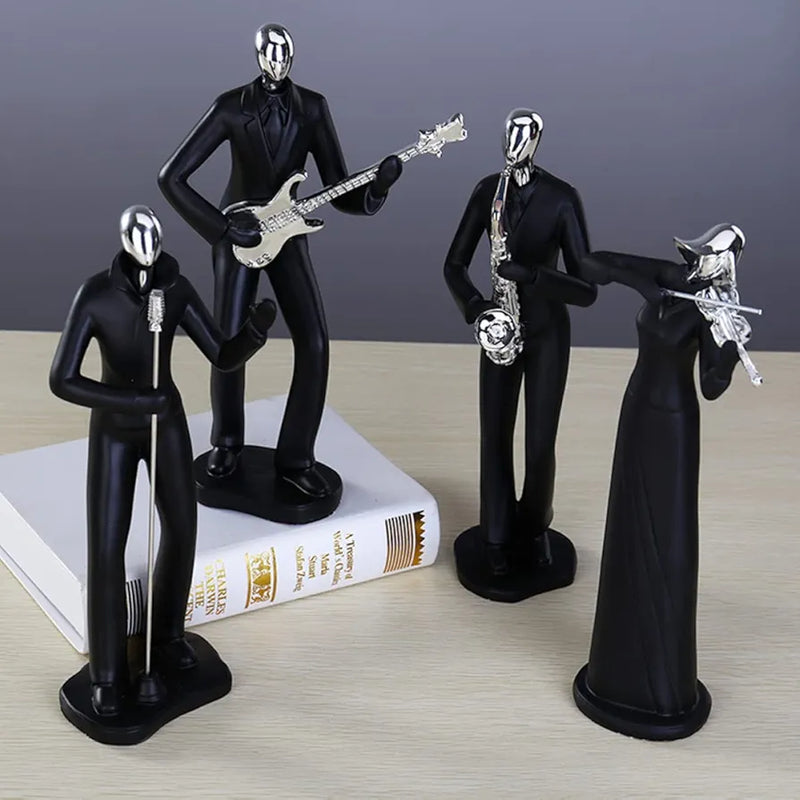 Lighting Fashion Resin Art Simging  Man Figure Home 1Pc